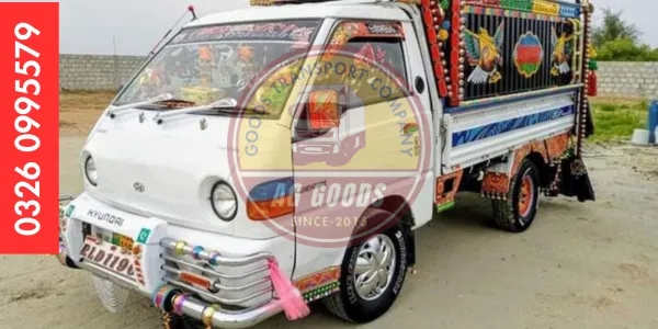 Mini Goods Transport Company in Lahore Karachi Islamabad